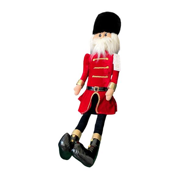 34th & Pine Oversized Nutcracker Soldier Pillow 45in Christmas Viral Tik Tok NEW - Picture 6 of 7
